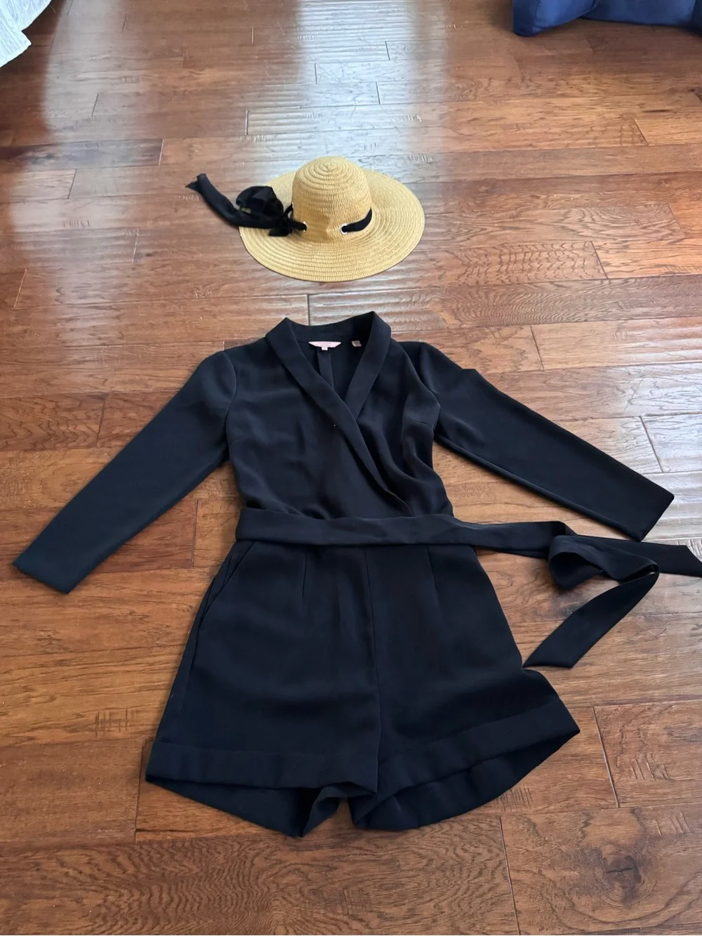 Ted‎ Baker Black Wrap Romper